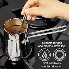 Cafetière Turque en Acier Inoxydable 850ml CRYSTALIA