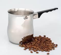Cafetière Turque 1L en Acier Inoxydable