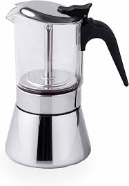 Cafetière Italienne Sienne en Acier Inoxydable 18/10