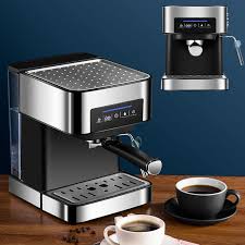 Machine à Expresso 20 Bars avec Réservoir Amovible et Chauffe-Tasses