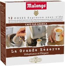 Malongo Café La Grande Réserve - 12 Dosettes