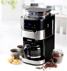 Machine à Café Automatique Domo 12 Tasses avec Broyeur