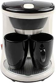 PURRL Mini Cafetière Électrique 2 Tasses