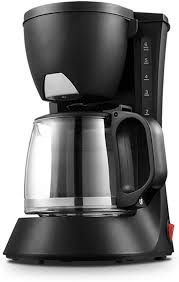 Cafetière Électrique LTLWSH 550W avec Filtre Permanent et Système Anti-Goutte