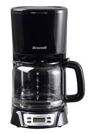 BRANDT CAF1318E - Cafetière Électrique Programmable