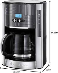 Cafetière Programmable Russell Hobbs avec Technologie WhirlTech