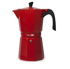 Cafetière Expresso Bahia Rouge 3 Tasses 150 ml