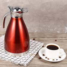 Pichet Isotherme Inox 2L pour Café et Thé