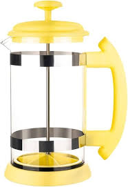 Cafetière en Acier Inoxydable WALFREW - 1L (Jaune)
