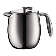 Bodum Columbia - Cafetière à Piston 4 Tasses en Inox Satiné