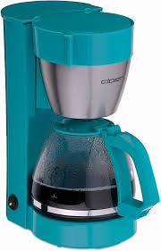 Cloer 5017-3 : Machine à Café Turquoise