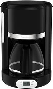 Cafetière Filtre Programmable 24h Moulinex - Design Noir Vintage
