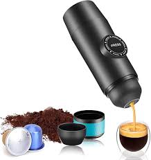 Cafetière Portable Irishom 2 en 1 - Électrique et Sans Fil
