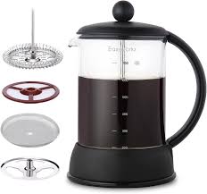 Easyworkz Presse-Café Français en Verre Borosilicate