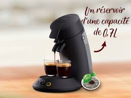 Philips SENSEO Original Plus : Machine à Café Dosettes avec Crema et Intensité Ajustable