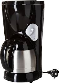 Cafetière Électrique Thermo Kitchenette 4225010 avec Bol Noir