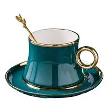 Set de Tasses à Café Luxe Européen