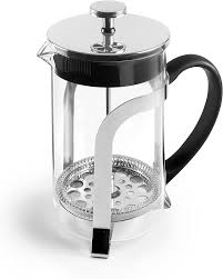 Cafetière à Piston Ibili en Verre Borosilicate et Acier Inoxydable - 1 Litre