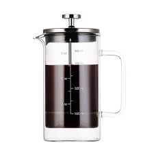 Cafetière à Piston XFHuanHai 600 ML - 3 à 4 Tasses