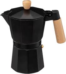 Cafetière en Bois Noir 6 Tasses SG Secret de Gourmet