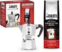 Cafetière Venus 6 Tasses avec Moka Classique 250g