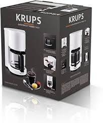 Cafetière Aroma Krups F1830110 - Blanc/Noir