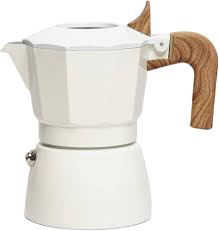 Cafetière Italienne Anti-Oxydation à Double Valve - 3 Tasses Olkezz®