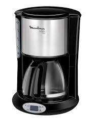 Cafetière Programmable et Grille-Pain Inox Moulinex