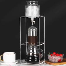 Cafetière Froid à Goutte avec Filtre Acier Inoxydable