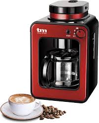 TM Electron Mini Cafetière Goutte à Goutte avec Moulin Intégré