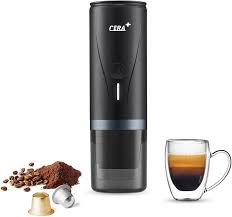 CERA+ Expresso Portable Électrique Auto-Chauffant