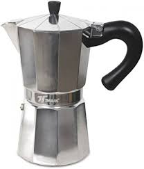 Cafetière Italienne 3 Tasses en Aluminium Durable