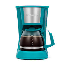 Cafetière Compacte 5 Tasses Bleu Sarcelle