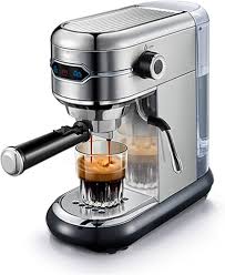 Cafetière Espresso Semi-Automatique 19 Bar INOX