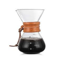 Cafetière Moka en Verre - Résistante à Haute Température