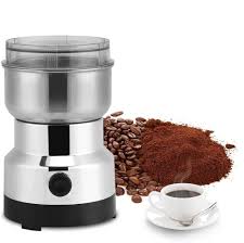 Moulin à Café Électrique Inox 220V pour Maison et Bureau