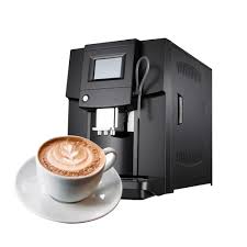 Machine à Café Automatique 200 W avec Mousse de Lait Indépendante - Noir