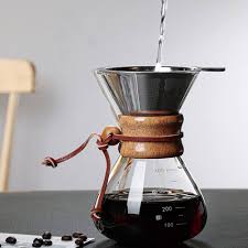 Cafetière en Verre Réutilisable 400ml