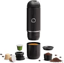Cafetière USB Portable Noire : Voyage et Café à Emporter