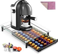 HEVOL Porte-Capsules Nespresso 60pcs - Rangement Pratique