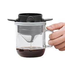 Filtre à Café Dokeno en Acier Inoxydable pour 1-2 Tasses