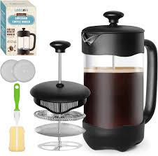 French Press LEEGOHI : Cafetière à Piston
