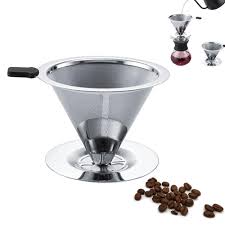 Filtre à Café Permanent en Acier Inoxydable