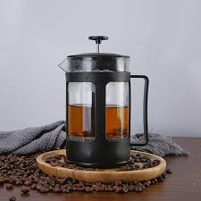 Cafetière à Piston EdirFtra en Verre Borosilicaté 350ml