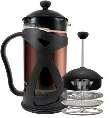 KONA Presse Française 34oz - Cafetière en Verre Noire
