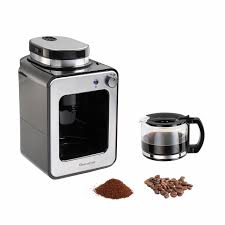 Cafetière Broyeur Intégré Domoclip DOD135 Noir et Gris