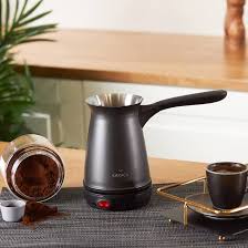 Cafetière Électrique Turque Karaca en Acier Anthracite 800 W