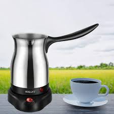 Cafetière Turque Électrique en Acier Inoxydable LIANWANG