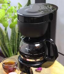 Cafetière Filtre 0.6L Sans BPA avec Fonction Maintien au Chaud - Noir