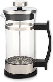 Cafetière Manuelle en Verre Borosilicate avec Filtre